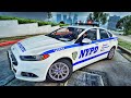 Playing GTA 5 As A POLICE OFFICER City Patrol| Fusion| GTA 5 Lspdfr Mod| 4K