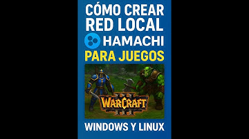 HAMACHI y HAGUICHI cómo crear una red local para juegos como War Craft 3 usando Windows y Linux