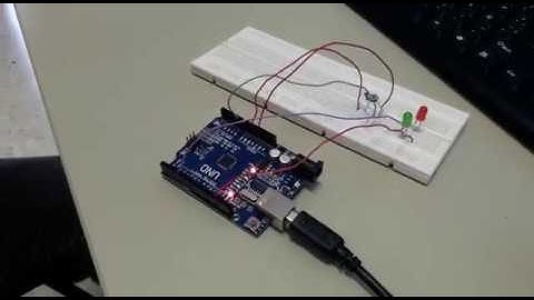 Semáforo LDR con placa arduino