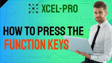[Excel Turorials] How to Press The Function/F keys on a Laptop Keyboard
