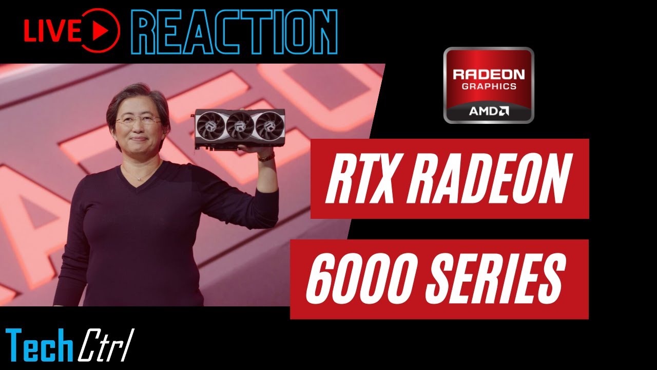 Live Reaction of the AMD Radeon Event | Introducing Radeon RX 6000 Series graphics cards