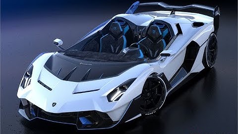 The New Lamborghini SC20 – an Open-Top, Fully Road-Legal HyperCar