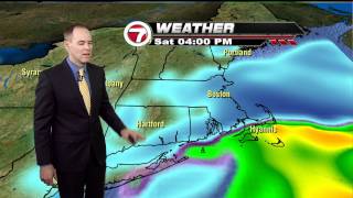 Whdh news, Obama sings, and the first snow storm of 2012
