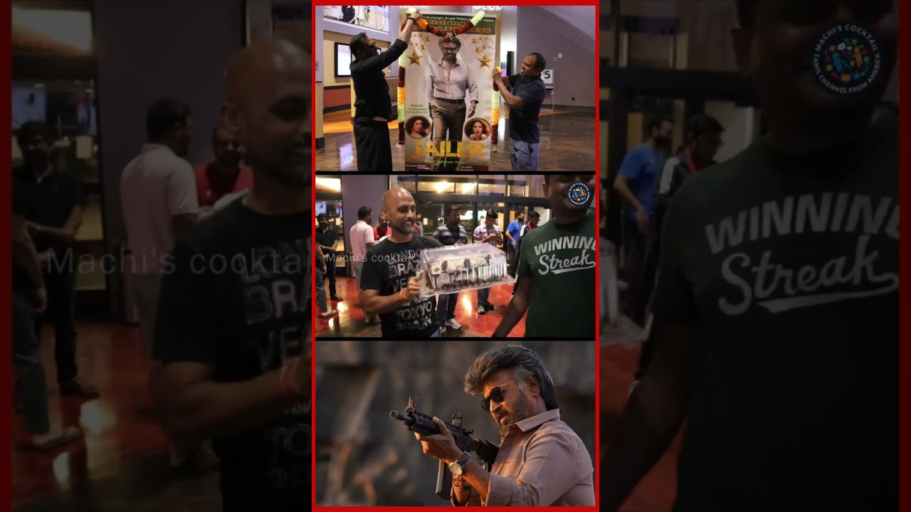 Jailer FDFS | USA Celebrations | Thalaivar Alapparai 