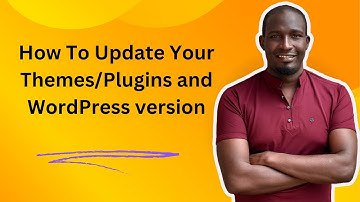 How To Update Your Themes Plugins and WordPress Version