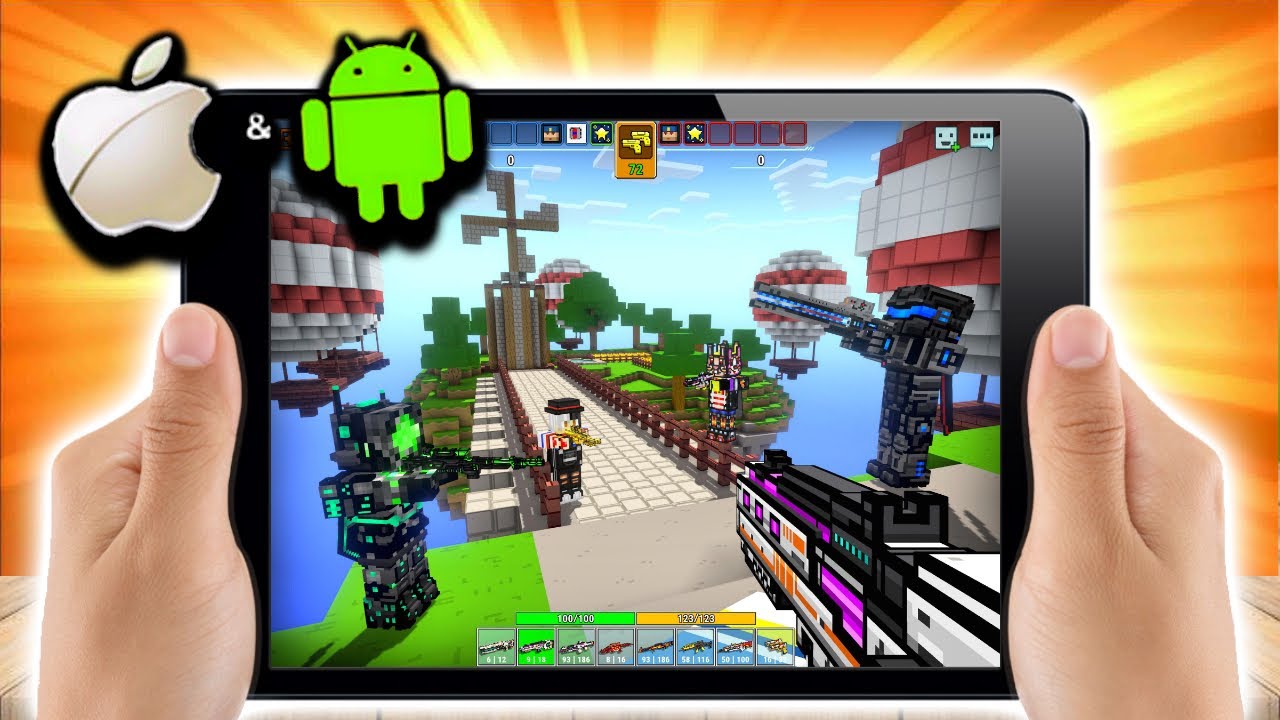 Top 10 BEST Games Like Pixel Gun 3D 2020! iOS + Android! [Free Download]