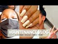 maintenance vlog ✨ mani + pedi + lashes + how I trim my hair | cheymuv