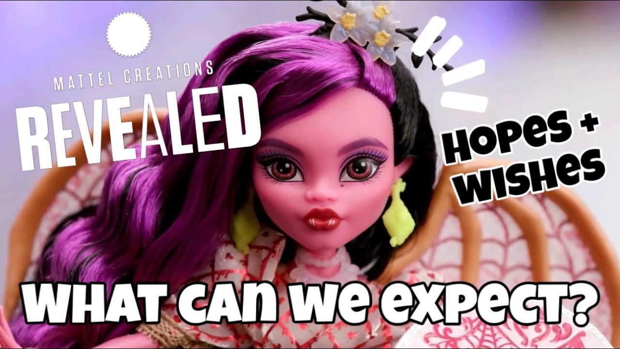 Онлайн-мероприятие Mattel Creations: чего нам ожидать? | Беседы с коллекционерами Monster High
