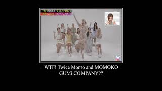 twice momo teaching momoko gumi company the fanfare choreo!?