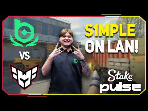 VINTAGE S1MPLE! HEROIC vs BC.Game - HIGHLIGHTS - Stake Pulse Beat III