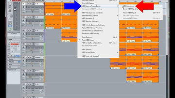 Samplitude - Working with Objects 19:Gluing/Bouncing Midi objects