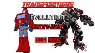 IRONHIDE: Evolution in Cartoons, Movies and Video Games (1984-2022) | Transformers