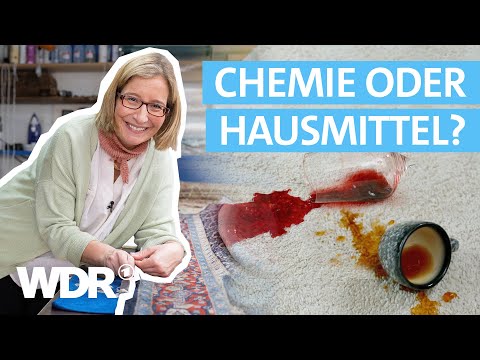 Flecken-Notfall: So reinigt ihr Sofa und Teppich richtig | Haushalts-Check | WDR