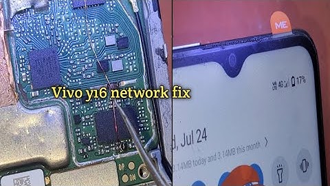 vivo y16 4G network Problem solution