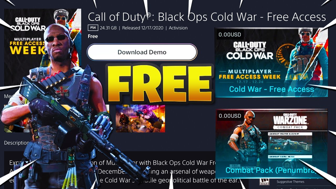 How to download cod cold war on pc online video free download