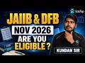 JAIIB & DBF Eligibility Criteria for Nov 2026 Who Can Apply and IIBF Membership Rules