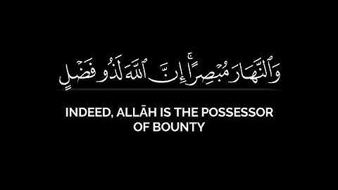  وَقَالَ رَبُّكُمُ ادْعُونِي أَسْتَجِبْ لَكُمْ  ❤️ ياسر الدوسري سورة غافر الاية 60 خلفية سوداء