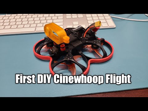 DIY Cinewhoop Build -  Beta 95x Mod | First Flight