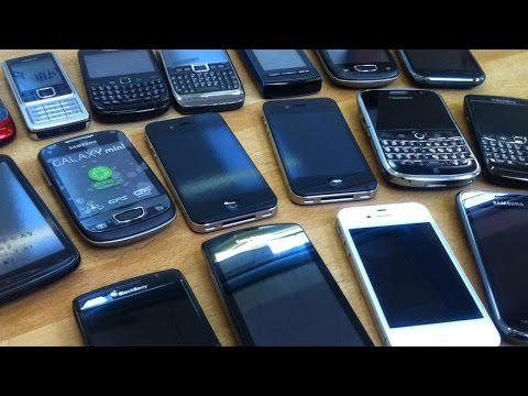 20 هاتف الأكثر مبيعا في التاريخ حتى الأن