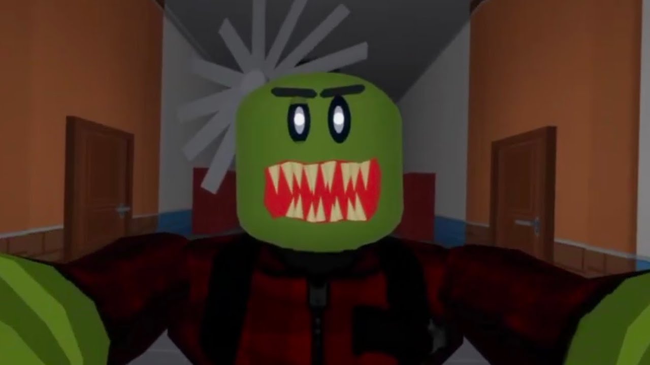 ESCAPE THE INFECTED SCHOOL OBBY ALL JUMPSCARE WALKTHROUGH