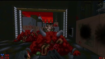 2048 Unleashed|Map 14|Blood Fountain| #doommods #doom #doom2