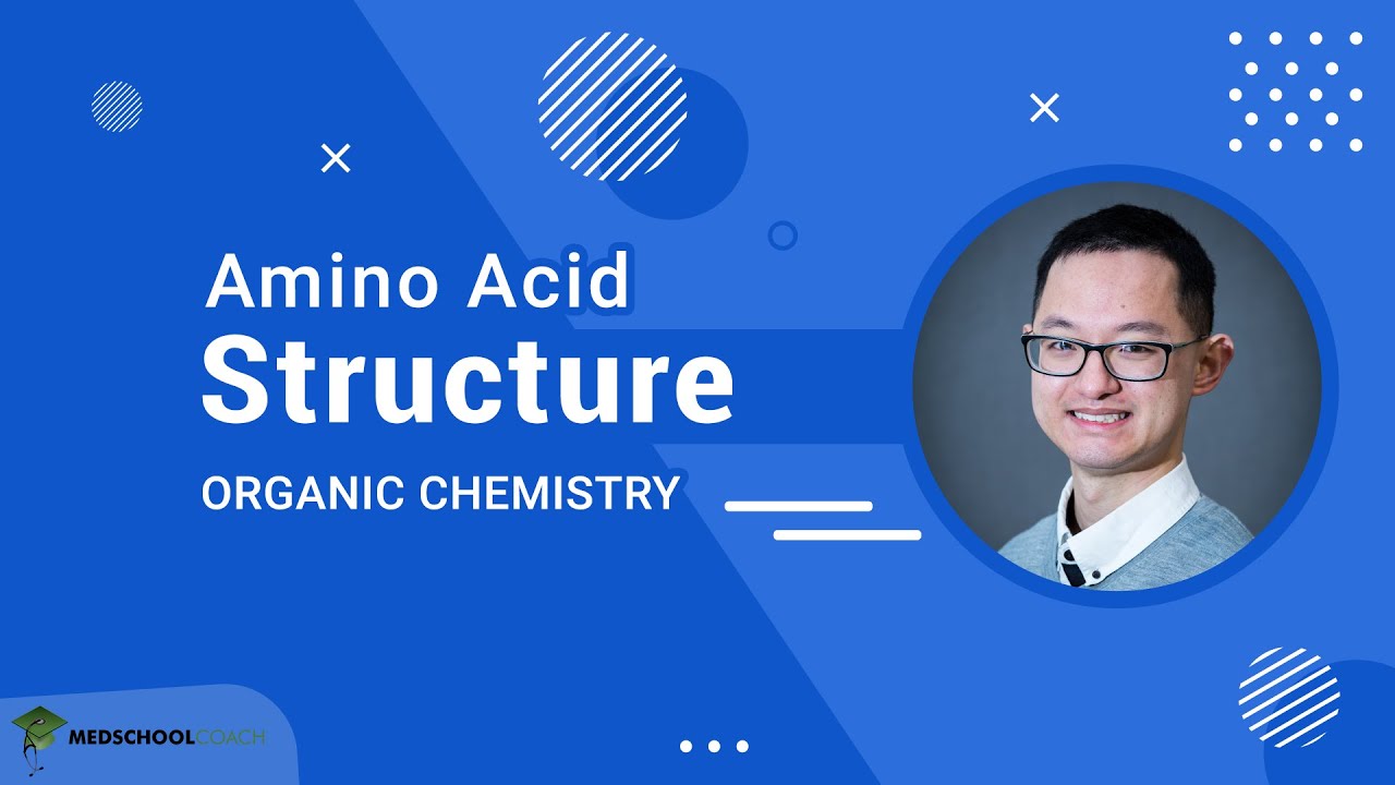 Structure of Amino Acids MCAT Organic Chemistry Prep YouTube