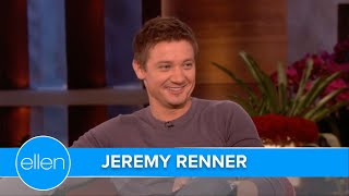 Jeremy Renners First Appearance On The Ellen Show Season 7