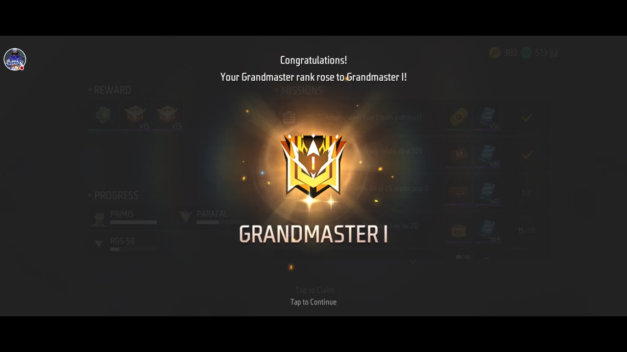 Free Fire Live Grandmaster Push Top 1 Free Fire Live On Nepo Yt - YouTube