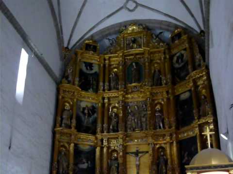 Retablo de la iglesia de San Bernardino -Xochimilc...