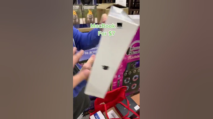 $7 MacBook at a Amazon liquidation store