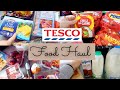 TESCO FOOD HAUL FAMILY OF FOUR  | TESCO FOOD HAUL UK