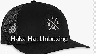 HAKA hat Unboxing NYC Trucker SnapBack hat