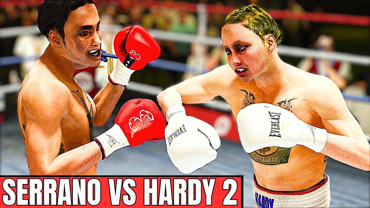 Amanda Serrano vs Heather Hardy 2 Full Fight - Fight Night Champion AI