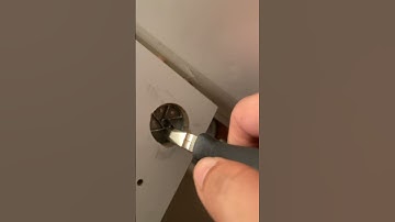 Ikea malm bed screw broken how to open!