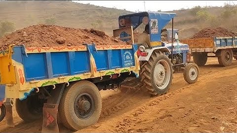 powertrac 425 N mini tractor struggling with load trolley #mini tractor