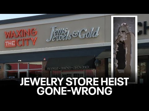 Thieves carve holes through walls of businesses to steal from jewelry store in PA