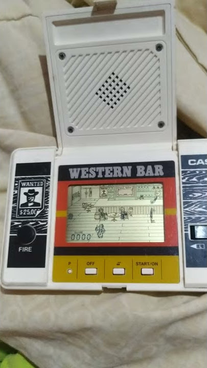 Casio Game Watch Western Bar Jadul 1984 Top Condition