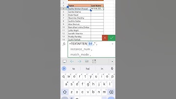 TEXTBEFORE & TEXTAFTER function in Excel ‼️ Extract First & Last name ✅