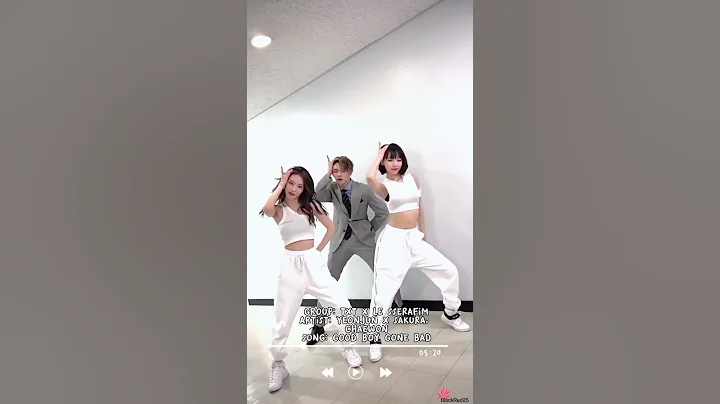 Hybe Tiktok collab part 5 #nuest #seventeen #fromis_9 #txt #enhypen #lesserafim #newjeans #andteam