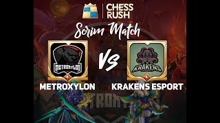 Sparing Krakens Esport Vs Metroxliyon