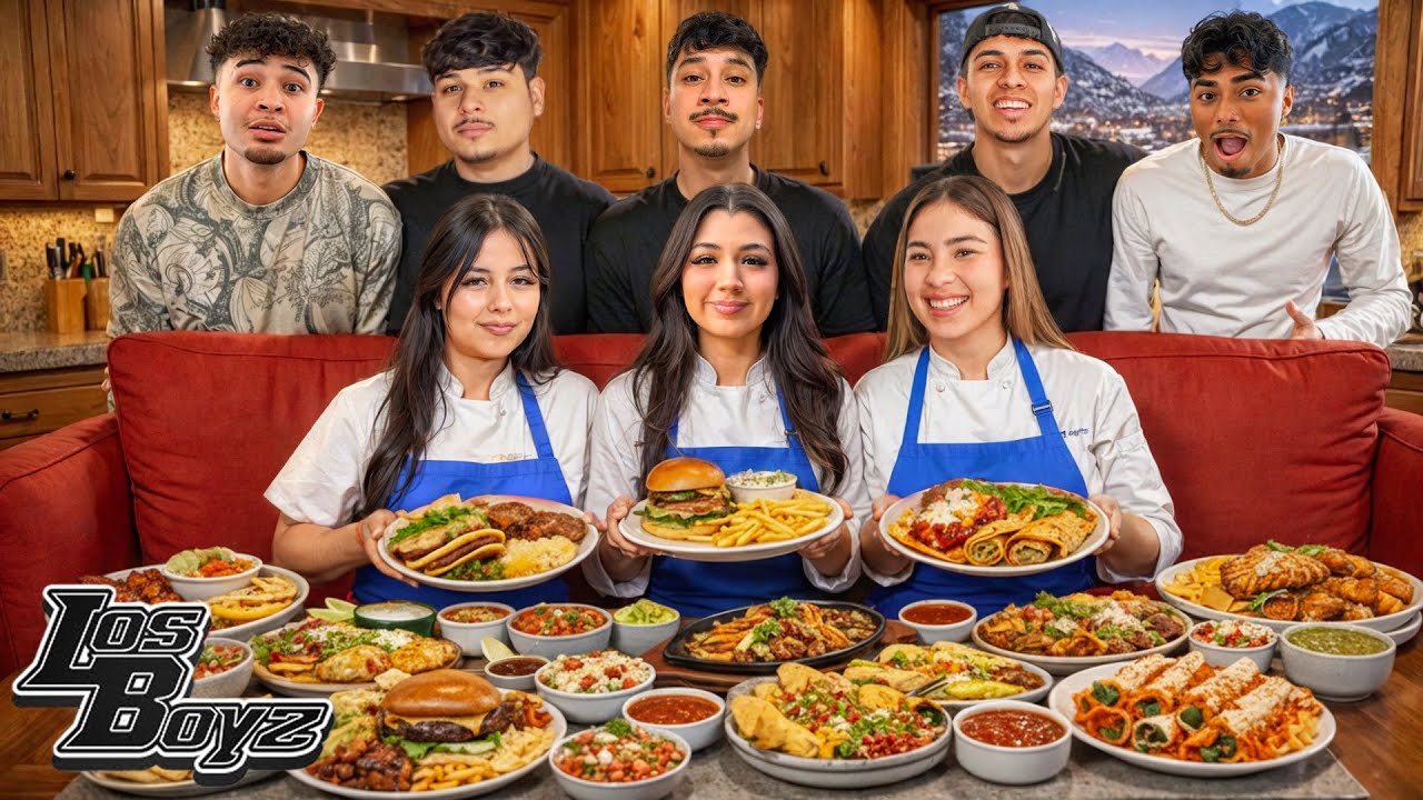LAS GIRLZ SURPRISE LOS BOYZ BY COOKING A FANCY DINNER!!