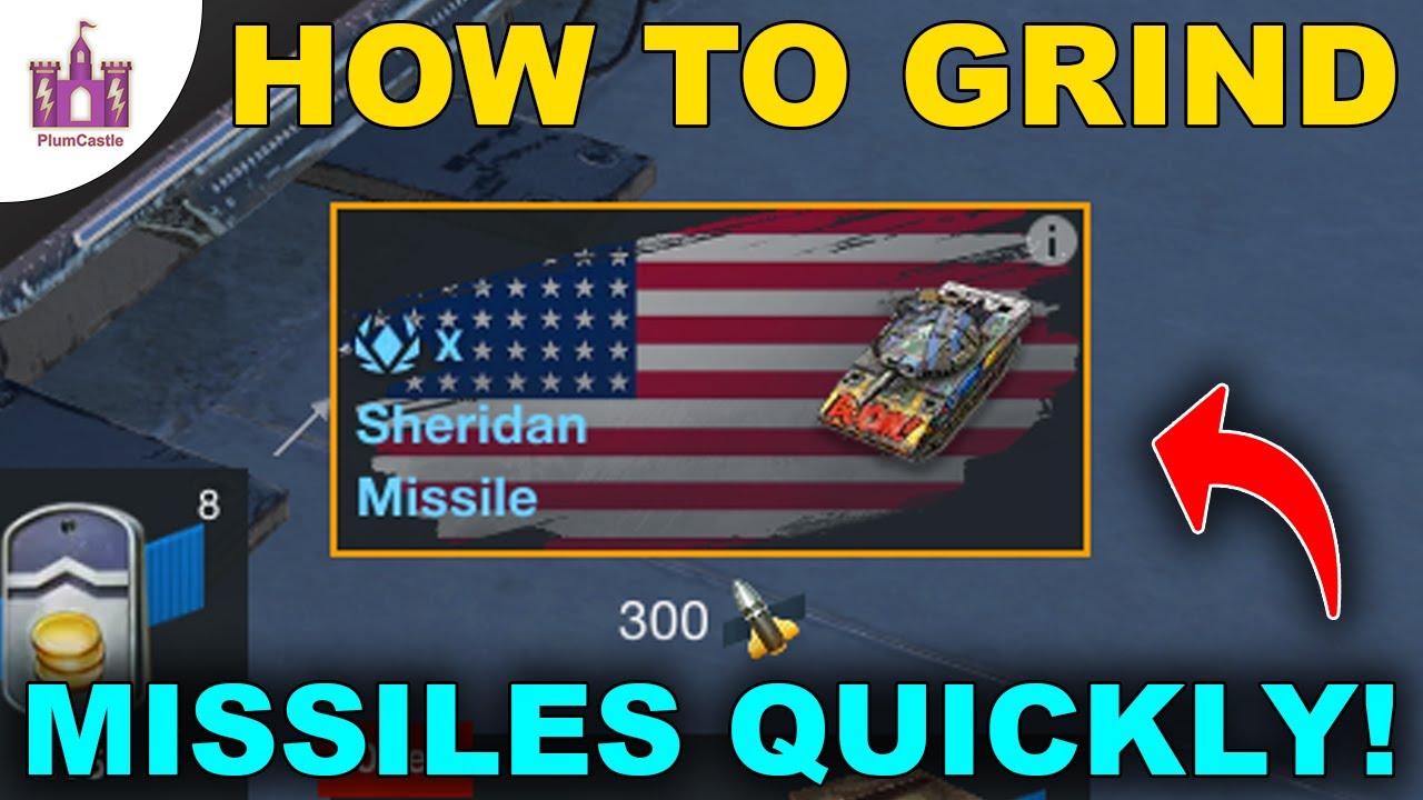 EVENT ENDED FASTEST way to grind the Sheridan Missile event! WoT