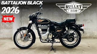2026 Royal Enfield Bullet 350 Battalion Black Price & Features Full Review Better Than Cb350?