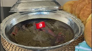 ملوخية تونسية بالطريقة الزمنية بكل تفاصيلها و اسرار بنتها mloukhiya tunisienne