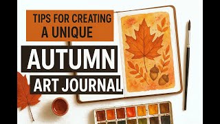 10 Autumn Art Journal Secrets To Boost Your Creativity | Art Journal Ideas for Beginners