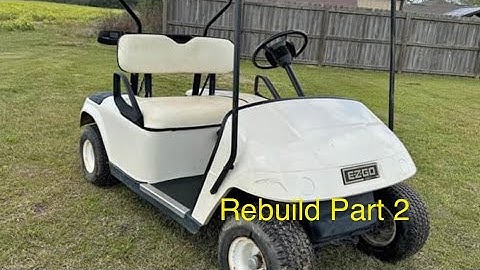 Ezgo rebuild Part 2 #fun #little #ride