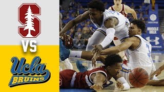 Stanford vs UCLA Highlights 2020 College Basketball