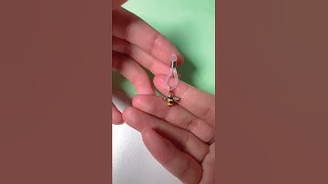 OUFER Faux Bumblebee Adjustable Non-piercing Nipple Dangle Jewelry #shorts