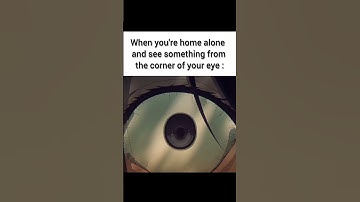 pov: you are home alone and you saw something from corner of your eye #shorts #fypシ゚viral​​​​ #memes