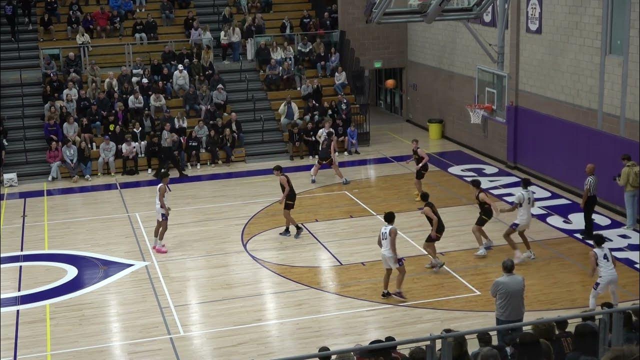 Torrey Pines High vs Carlsbad High Boys High School Varsity Basketball